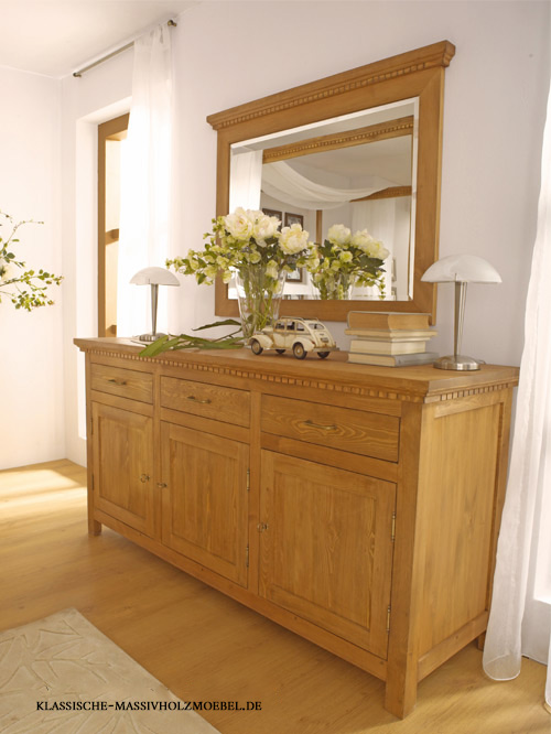 Sideboard klassisch Naturwachs
